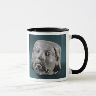 Taza Cabeza pulimentada de un extranjero, Sarnath, 3ro