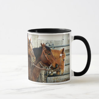 Taza Cabezas de caballo frenadas