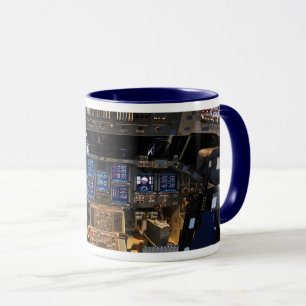 Taza Cabin de vuelo del transbordador espacial Endeavou