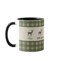 Cabina de ciervo verde