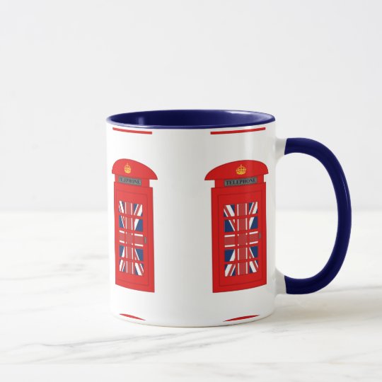 Taza Cabina de teléfonos británica