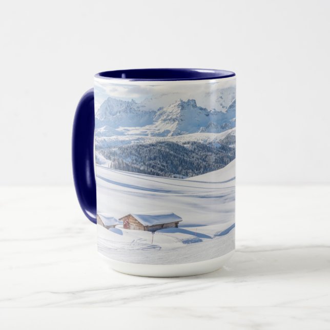 Taza Cabina Retreat Snowscape | Dolomitas (Anverso izquierdo)
