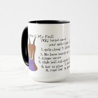 Taza Cabra, cabra de cordero, cabras divertidas