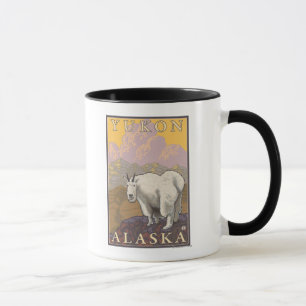 Taza Cabra de montaña - el Yukón, Alaska
