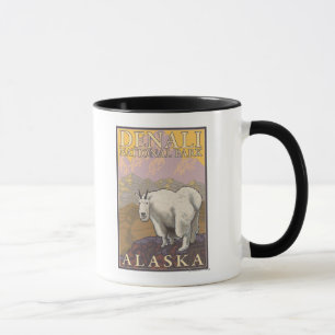 Taza Cabra de montaña - parque nacional de Denali,