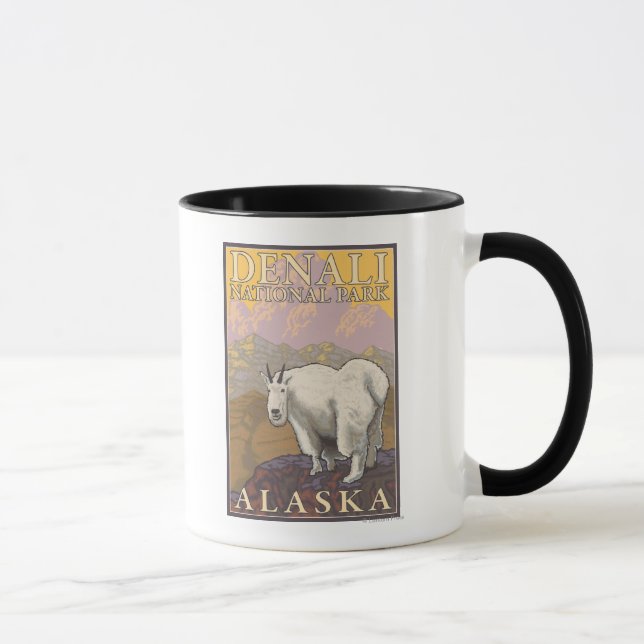 Taza Cabra de montaña - Parque nacional Denali, Alaska (Derecha)