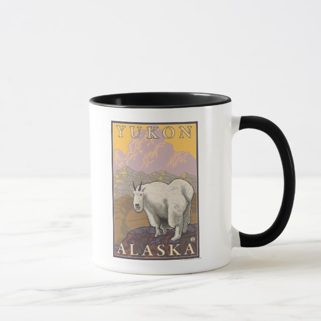 Taza Cabra de montaña - Yukón, Alaska (Derecha)