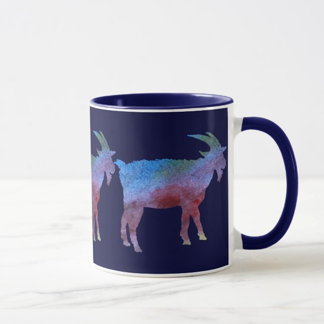 Taza Cabras lavadas color (Derecha)