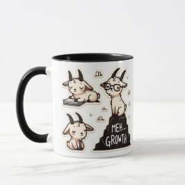 Taza Cabras ricas - Crecimiento "Meh" Gracioso autocuid