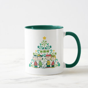 Taza Cacahuetes   Árbol de Navidad de menta