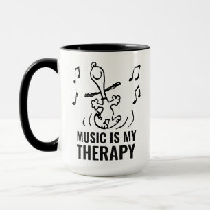 Taza Cacahuetes   Baile Snoopy