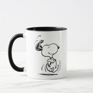 Taza Cacahuetes Baile Snoopy Happy
