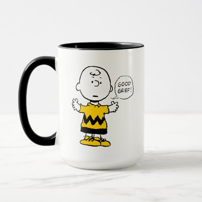 Taza Cacahuetes | Buen dolor Charlie Brown (Izquierda)