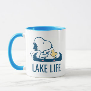 Taza Cacahuetes   Canoa Snoopy & Woodstock