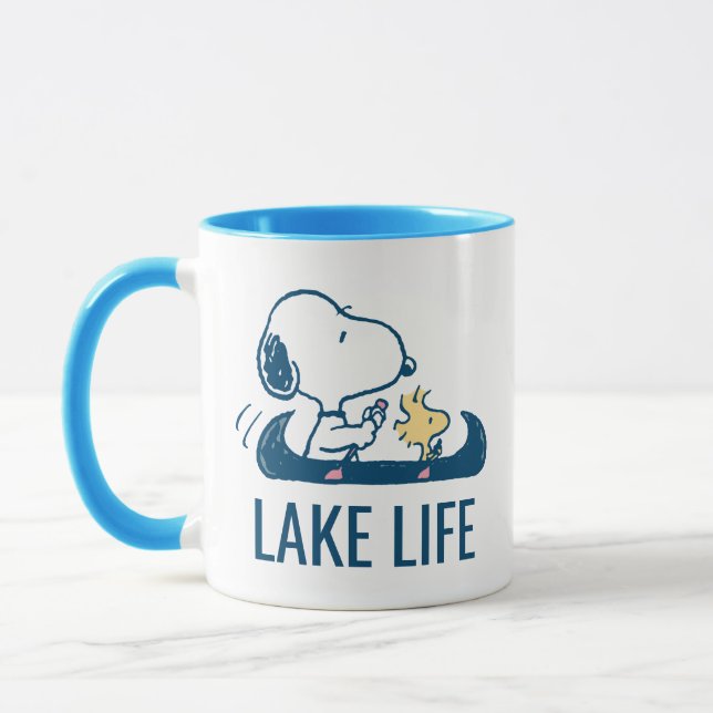 Taza Cacahuetes | Canoa Snoopy & Woodstock (Izquierda)