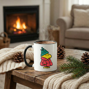 Taza Cacahuetes   Chaqueta de Invierno Woodstock Puffy