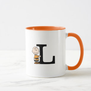 Taza Cacahuetes   Charlie Brown Monograma L
