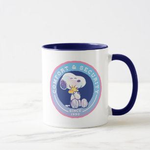 Taza Cacahuetes   Comodidad y seguridad azul