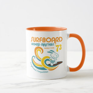 Taza Cacahuetes   Concurso Snoopy Surfboard Longboard