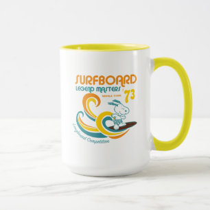 Taza Cacahuetes   Concurso Snoopy Surfboard Longboard