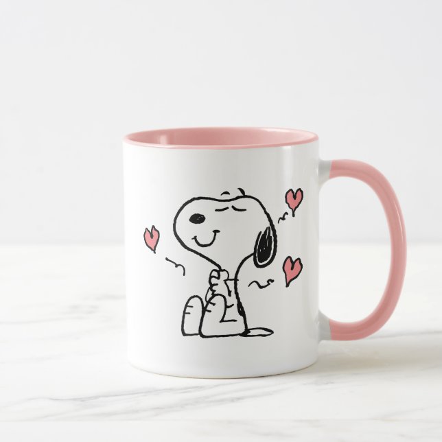 Taza Cacahuetes | Corazones Snoopy (Derecha)