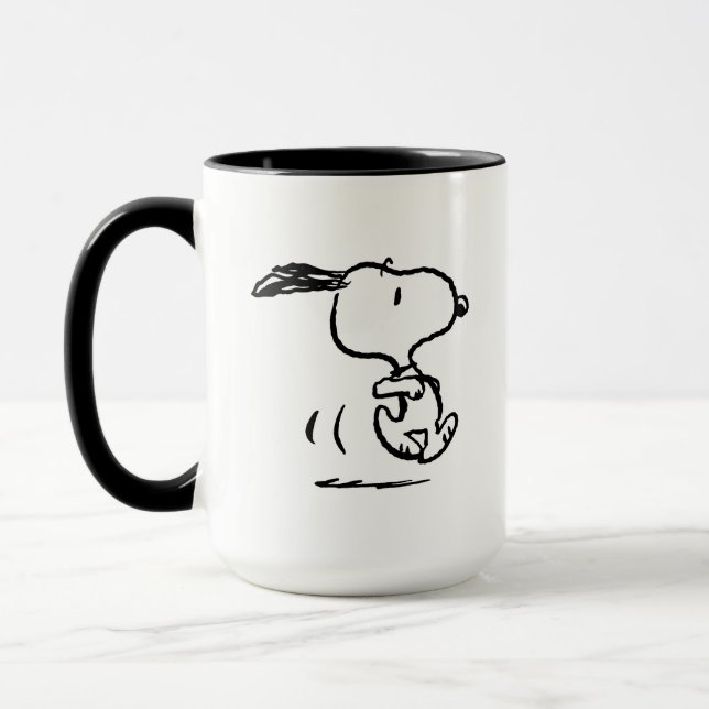Taza Cacahuetes | Ejecución de Snoopy (Izquierda)