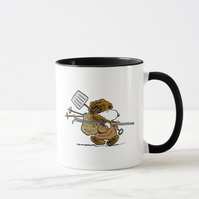 Taza Cacahuetes | Guerrero de la nieve de Snoopy (Derecha)