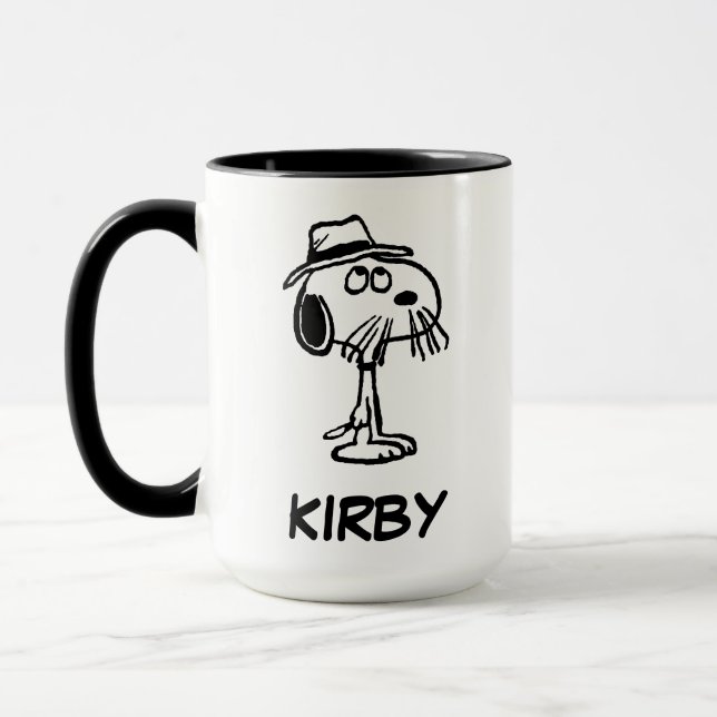 Taza Cacahuetes | Hermano Spike de Snoopy | Añadir su n (Izquierda)