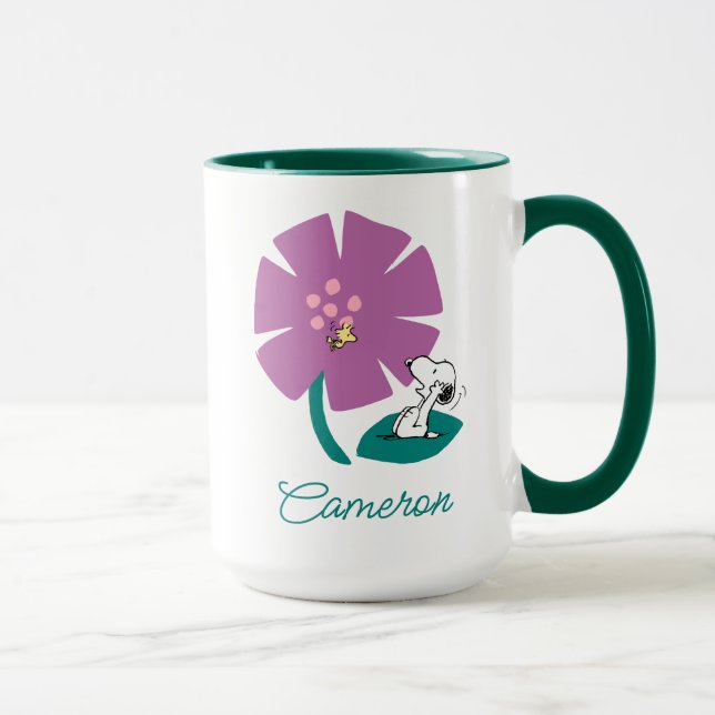 Taza Cacahuetes | Ilustración de la naturaleza | Añadir (Derecha)