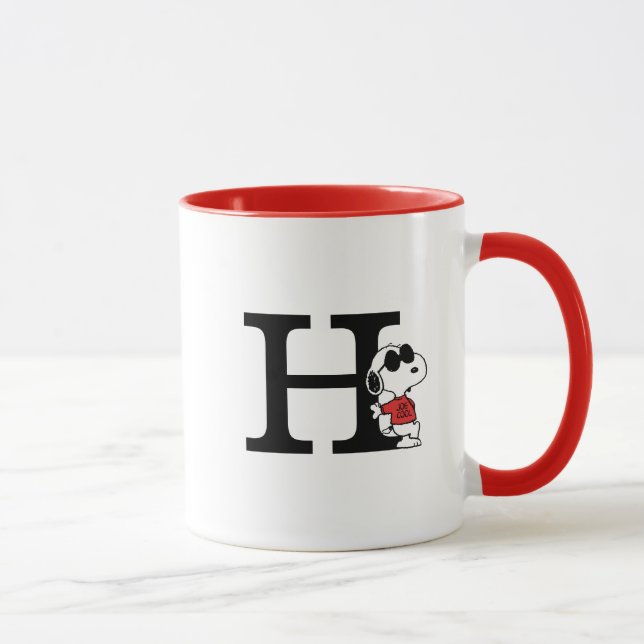 Taza Cacahuetes | "Joe Guay" Standing | Monograma H (Derecha)