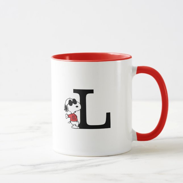 Taza Cacahuetes | "Joe Guay" Standing | Monograma L (Derecha)