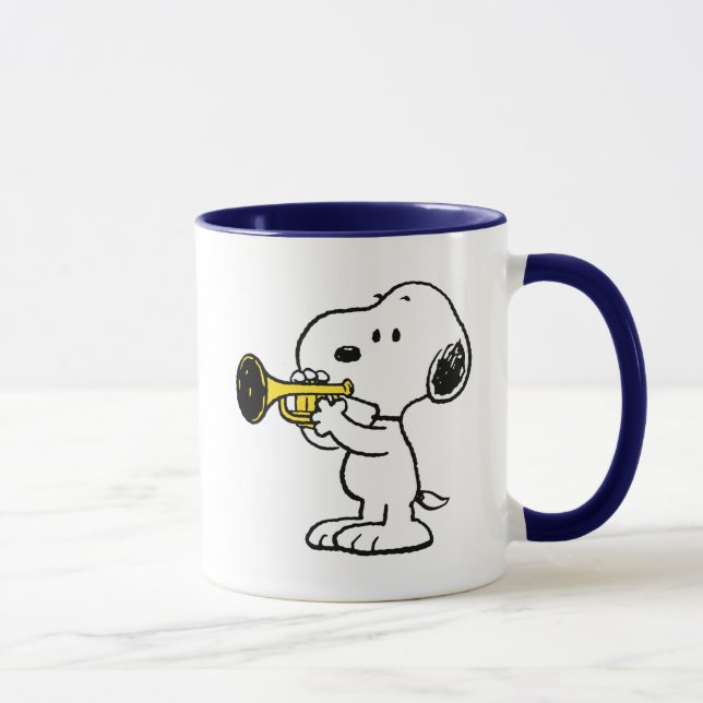 Taza Cacahuetes | Jugador de trompeta Snoopy (Derecha)
