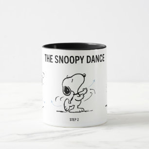 Taza Cacahuetes   La danza Snoopy
