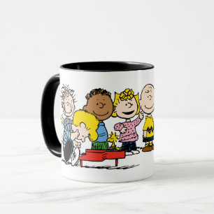 Taza Cacahuetes La pandilla alrededor del piano