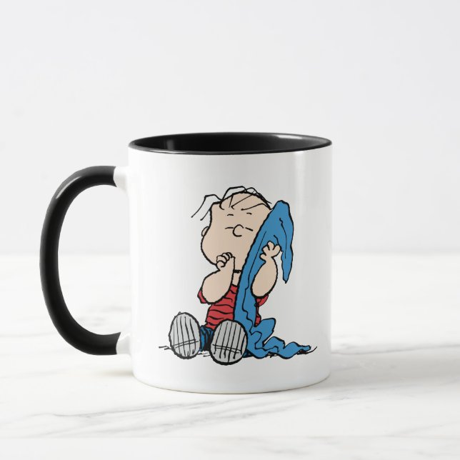 Taza Cacahuetes | Linus y su manta (Izquierda)