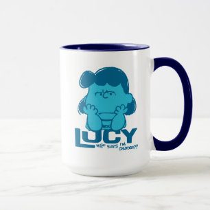 Taza Cacahuetes   Lucy ¿Quién dice que soy cangrejo?