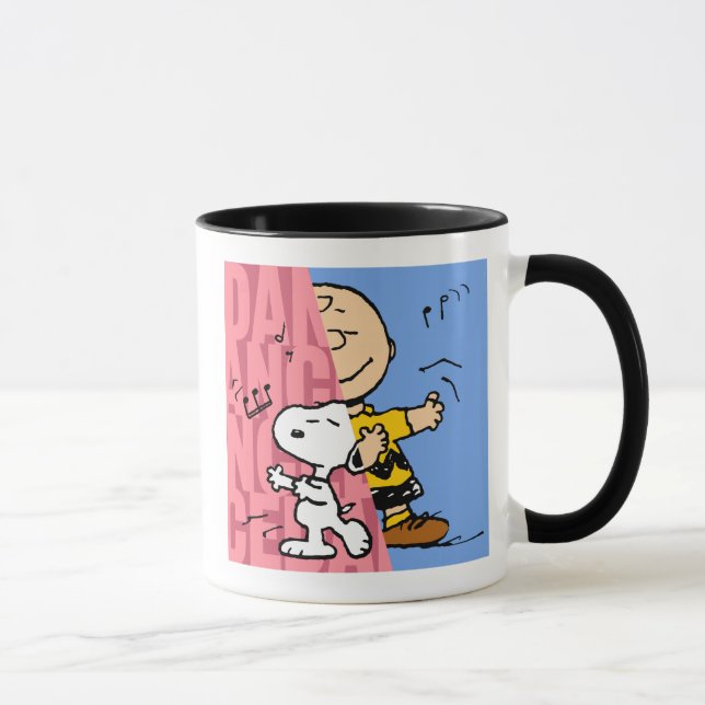 Taza Cacahuetes | Media danza Snoopy y Charlie Brown (Derecha)