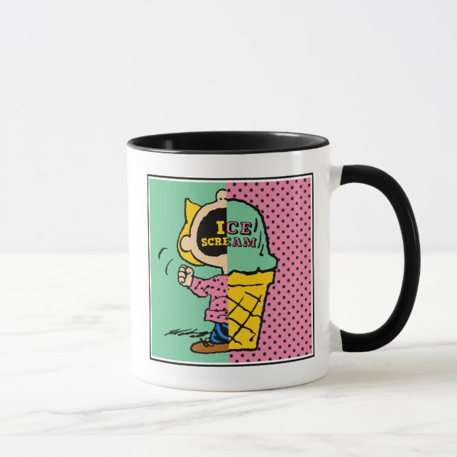 Taza Cacahuetes | Media y media del Helado Sally (Derecha)
