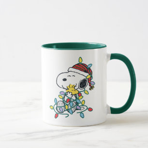 Taza Cacahuetes   Modelo de amor para Navidades brillan