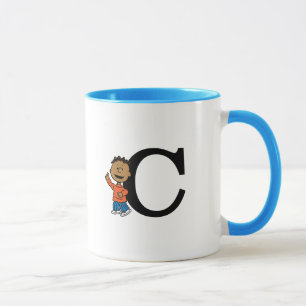 Taza Cacahuetes   Monograma C de Franklin