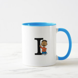 Taza Cacahuetes   Monograma I de Franklin