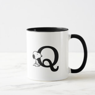 Taza Cacahuetes Monograma Snoopy Q