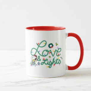 Taza Cacahuetes   Navidades Amor y Luces
