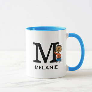 Taza Cacahuetes   Nombre de Franklin y Monograma M