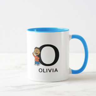 Taza Cacahuetes   Nombre de Franklin y Monograma O
