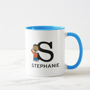 Taza Cacahuetes   Nombre de Franklin y Monograma S