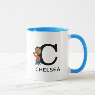 Taza Cacahuetes   Nombre y Monograma C de Franklin