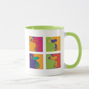 Taza Cacahuetes   Noopia de arte pop moderno