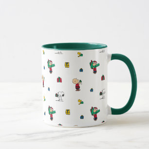 Taza Cacahuetes   Patrón de entrega de regalos de Navid