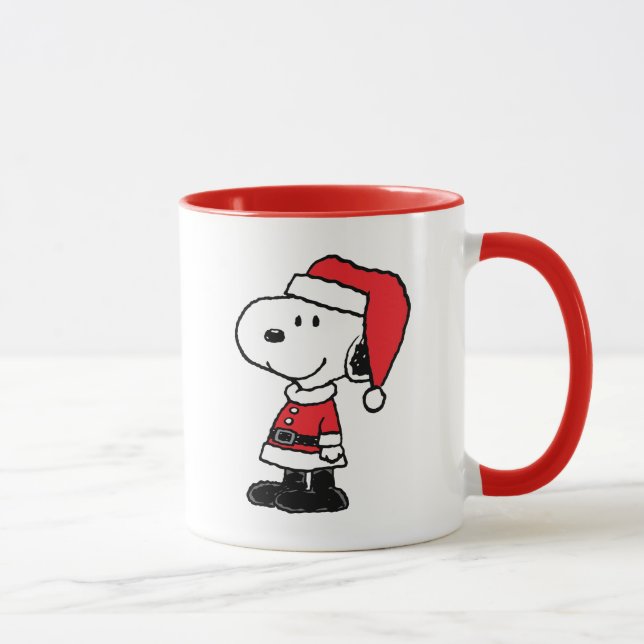 Taza Cacahuetes | Snoopy Santa Claus (Derecha)
